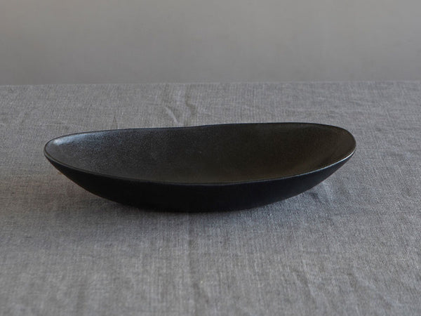 Plastic Bowls - Black Oval Serving Bowls  Kaya Collection – The Kaya  Collection