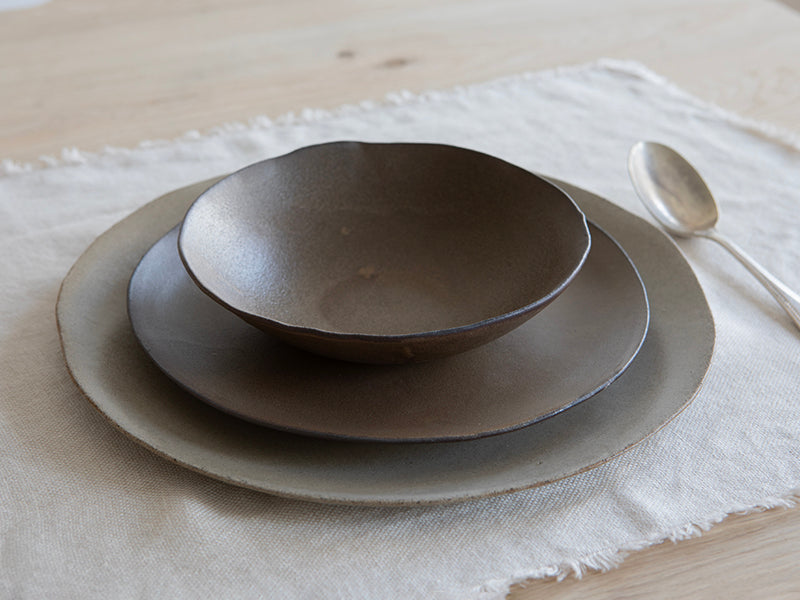 Cotton Dinnerware Set for two