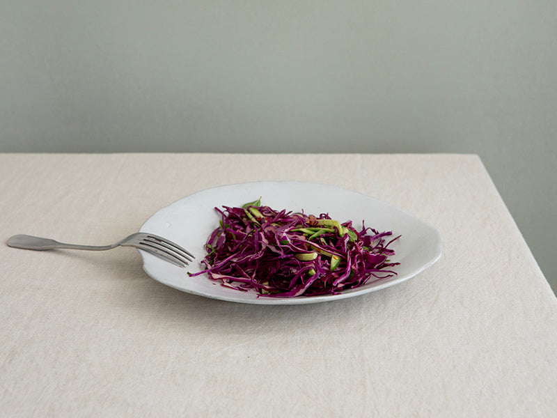NEW Ceramic Serving Plate in White