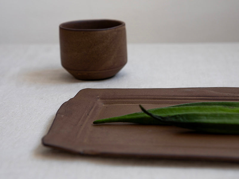 NEW Ceramic Cup in Brown